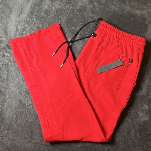 ANANKE Men's Red XL Fleece Flared Sweatpants - photo 5