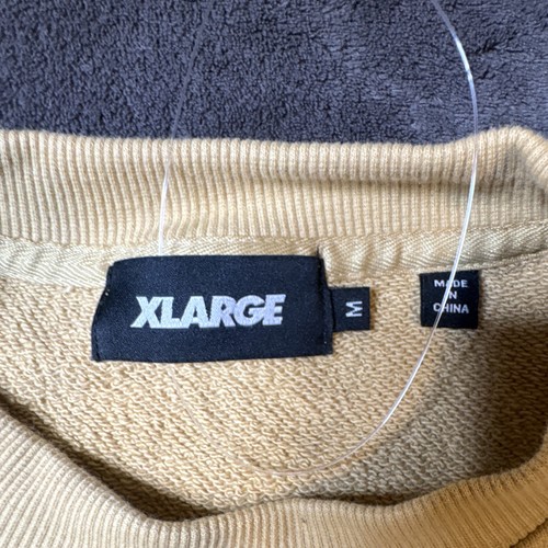 XLARGE x Jungles Graphic Logo Crewneck Sweatshirt Beige M - photo 2