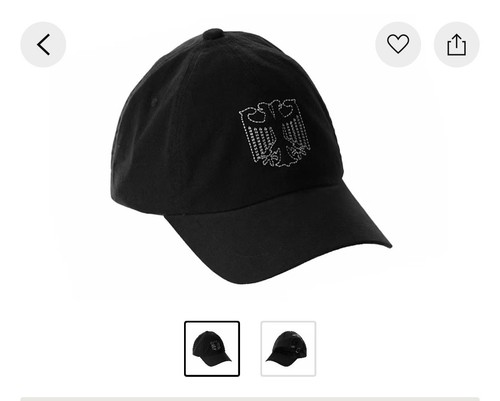 Kanye West VULTURES Korea Exclusive Hat Black