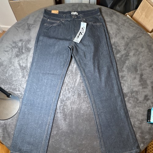 Cleo Straight Blue Denim Jeans Men Cotton Polyester 32w 32L - photo 2