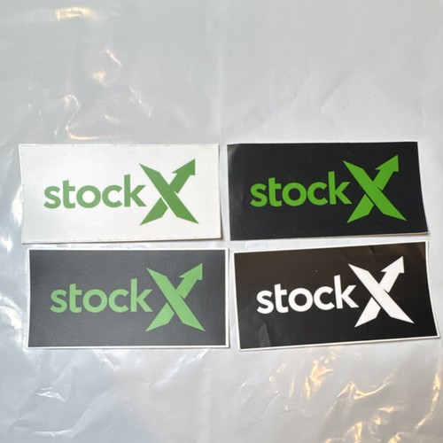 StockX Logo Collectible Non-Sport Paper Sticker Lot (4 Pieces)