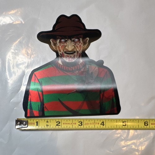 Freddy Krueger 3D Horror Movie Sticker Reproduction - photo 5