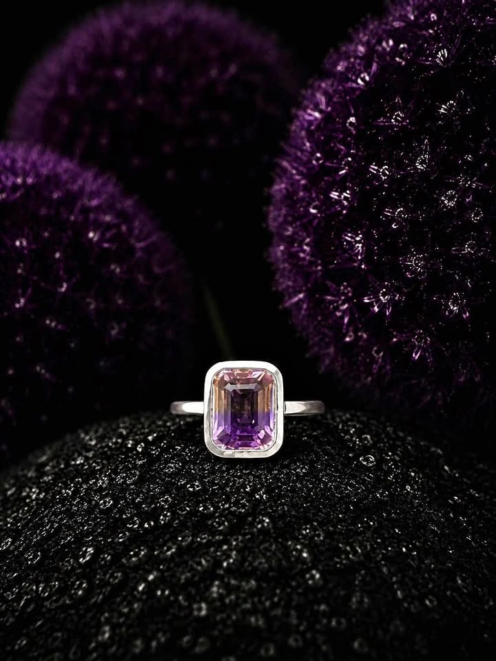 Ametrine Ring