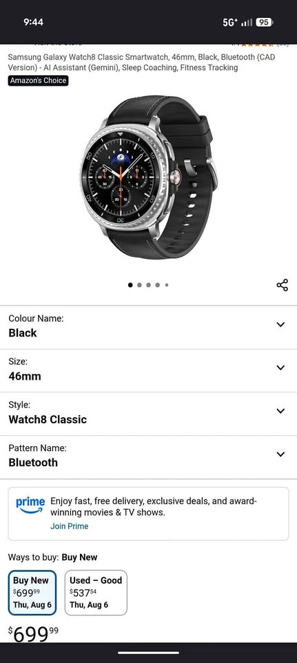Samsung Galaxy Watch8 Classic