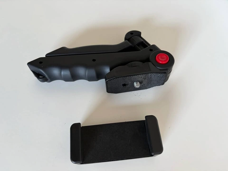 Pistol grip camera / smartphone tripod handle stabilizer - photo 3