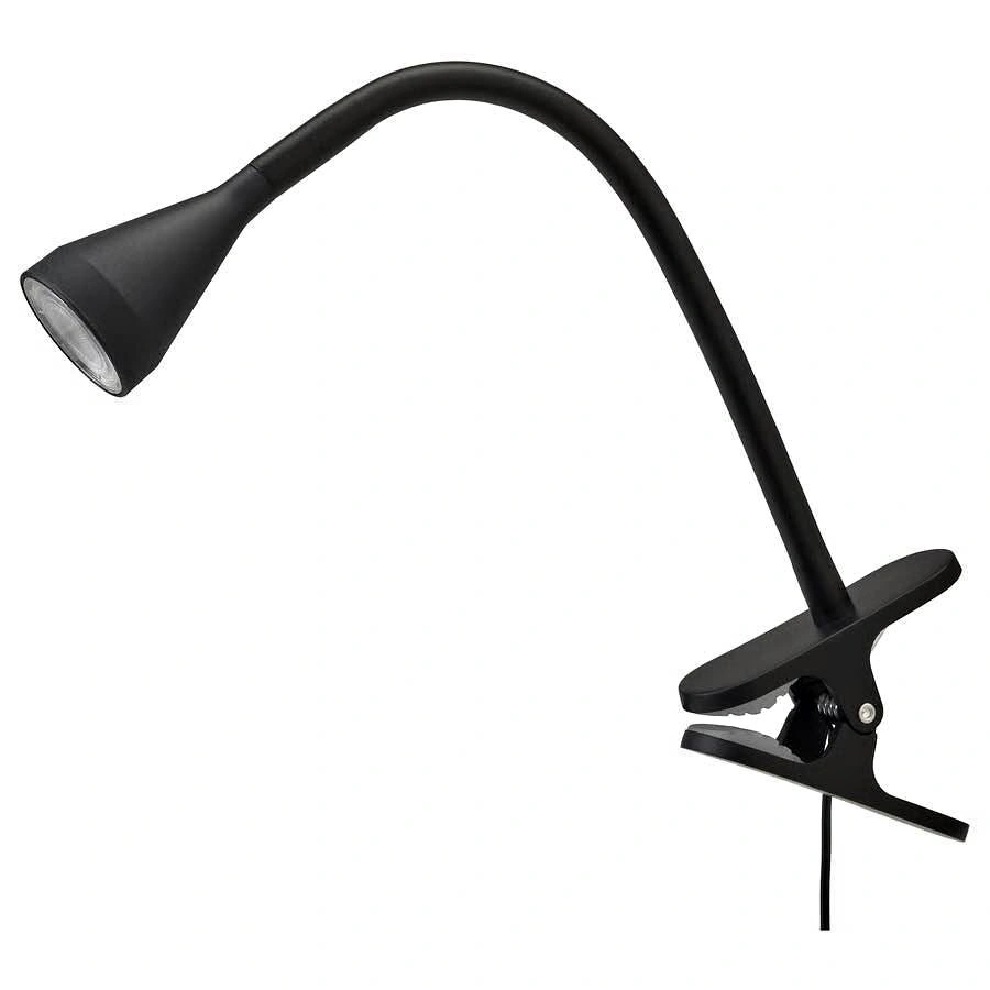 Ikea clip on flexible LED lamp (black)