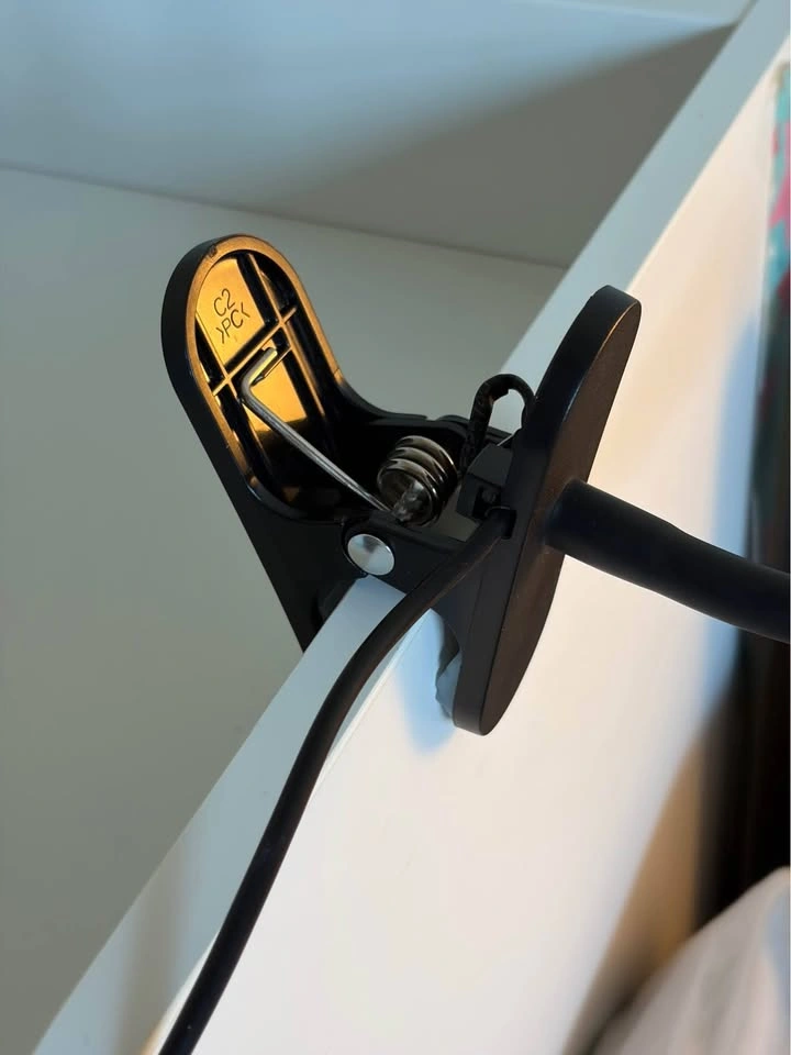 Ikea clip on flexible LED lamp (black) - photo 5