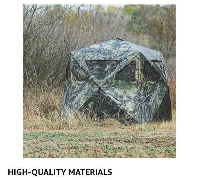 Brand New Ameristep Brickhouse 3-Person Hunting Ground Blind - photo 5