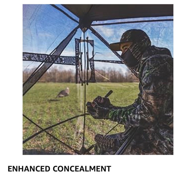 Ameristep Brickhouse Camouflage HD Ground Hunting Blind - photo 5