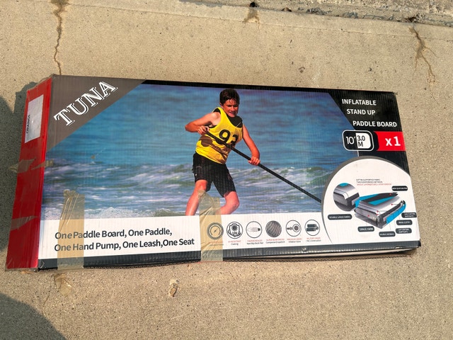 Brand New Tuna Inflatable Stand Up Paddle Board