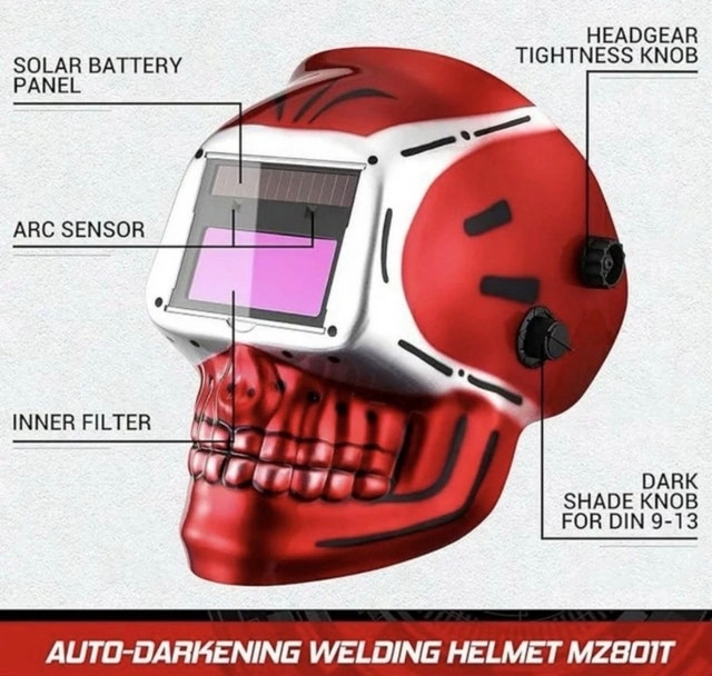 Brand New DEKO Professional Solar Auto-Darkening Welding Helmet - photo 2