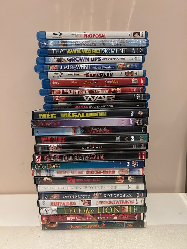 Various Movie DVDs