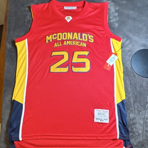 Headgear Classics McDonald's All American Derrick Rose #25 Jerse