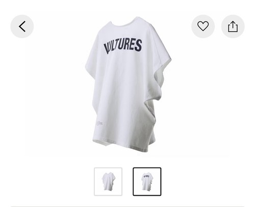 Kanye West VULTURES Korea Exclusive II T-shirt White Size 3 - photo 2