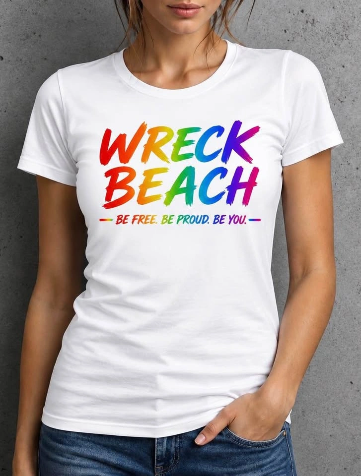 Wreck Beach Pride T-Shirt - photo 2