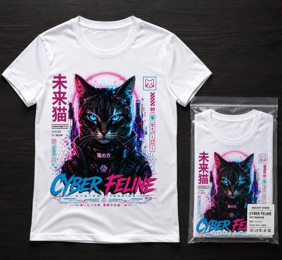 Custom Cat T-shirts - photo 5