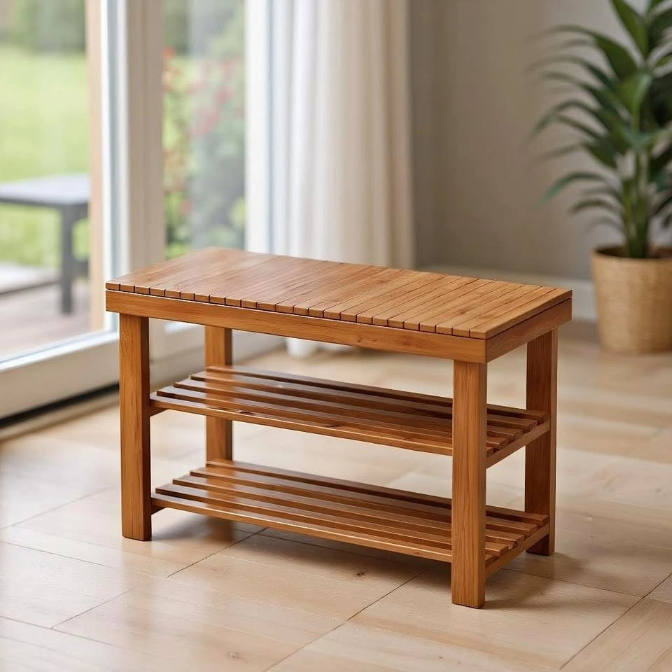 SOCE057 A2422 All-in-One Hallway Bench with Shoe Rack