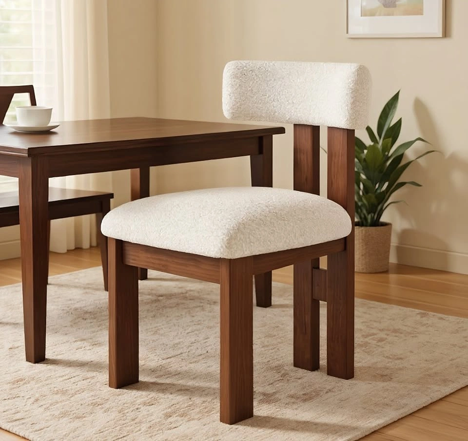 CHZ039 A2450 Elegant Wooden Dining Chair in Minimalist Style - photo 2