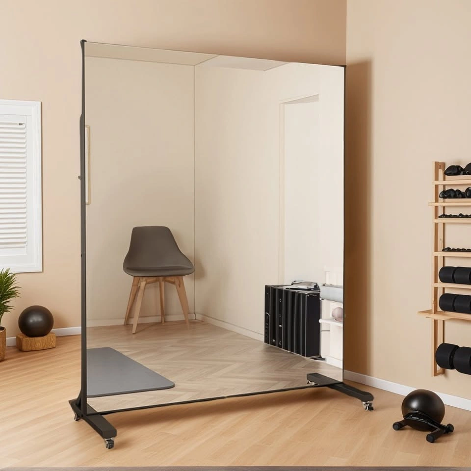 MR003 A2346 Freestanding Full-Length Dance Mirror with Wheels - photo 2