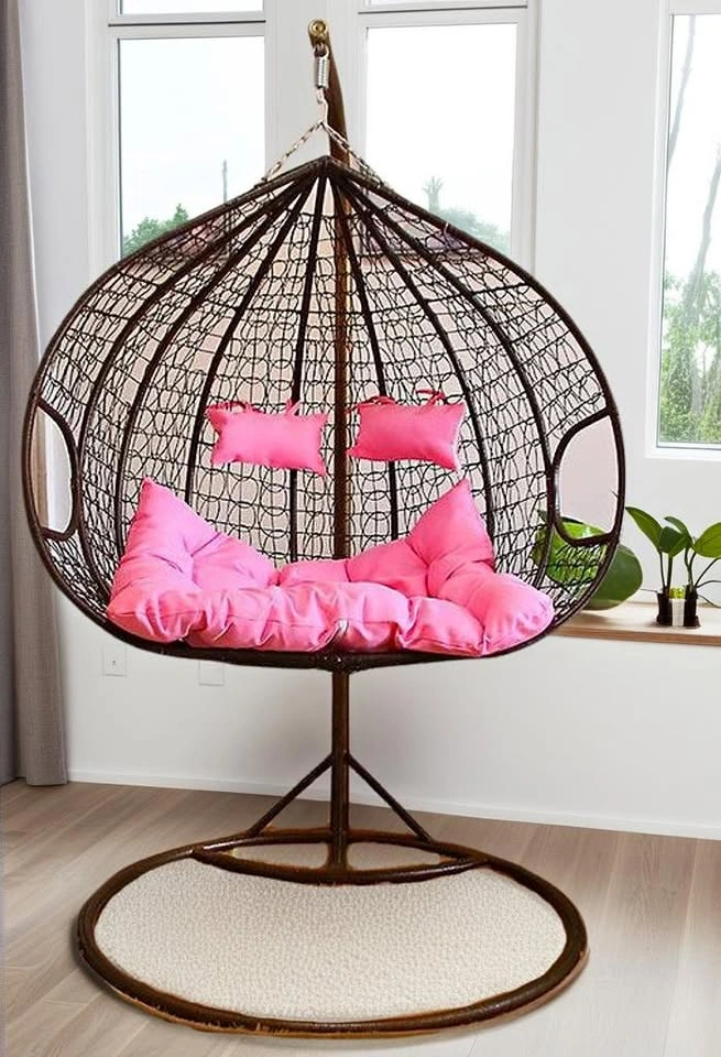 SEC002 A2335 Double Seater Egg Swing Chair