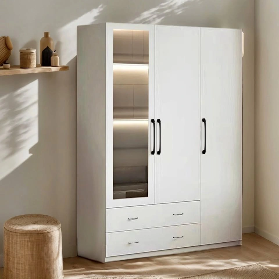 Pro Lite CC029 A1604 Spacious Wardrobe with Mirror Door