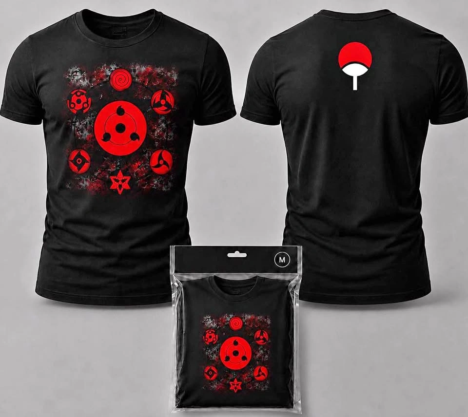 Naruto Uchiha Clan Sharingan T-Shirt