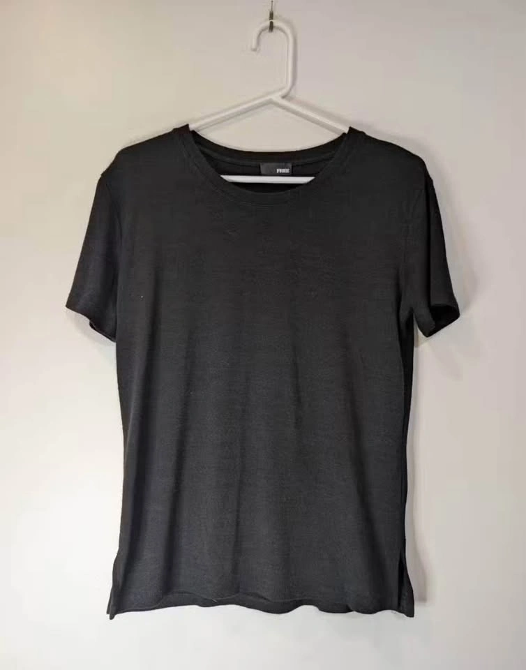 Aritzia Wilfred Free Black Blouse Shirt- Woven Material- Size S - photo 4