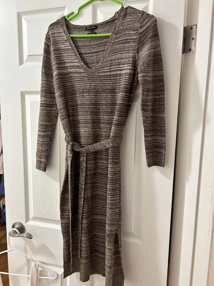 Massimo Dutti Italian yarn dress size S