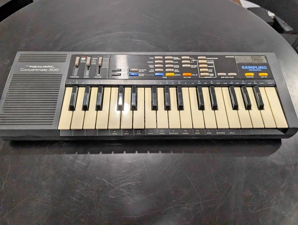 Realistic Concertmate-500 (Casio SK-1 Clone) 8-Bit Keyboard
