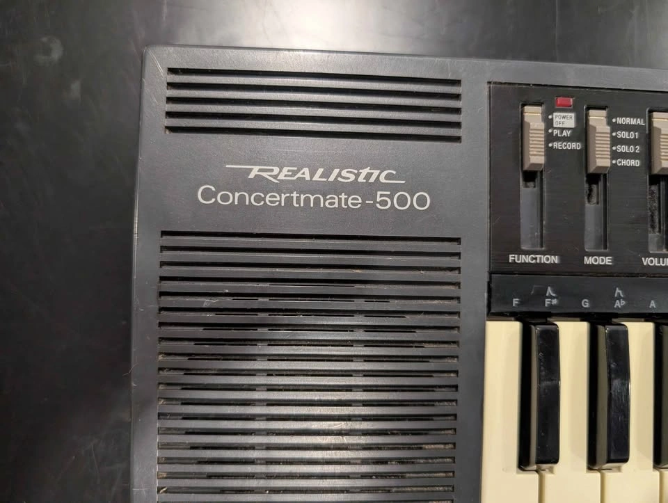 Realistic Concertmate-500 (Casio SK-1 Clone) 8-Bit Keyboard - photo 2
