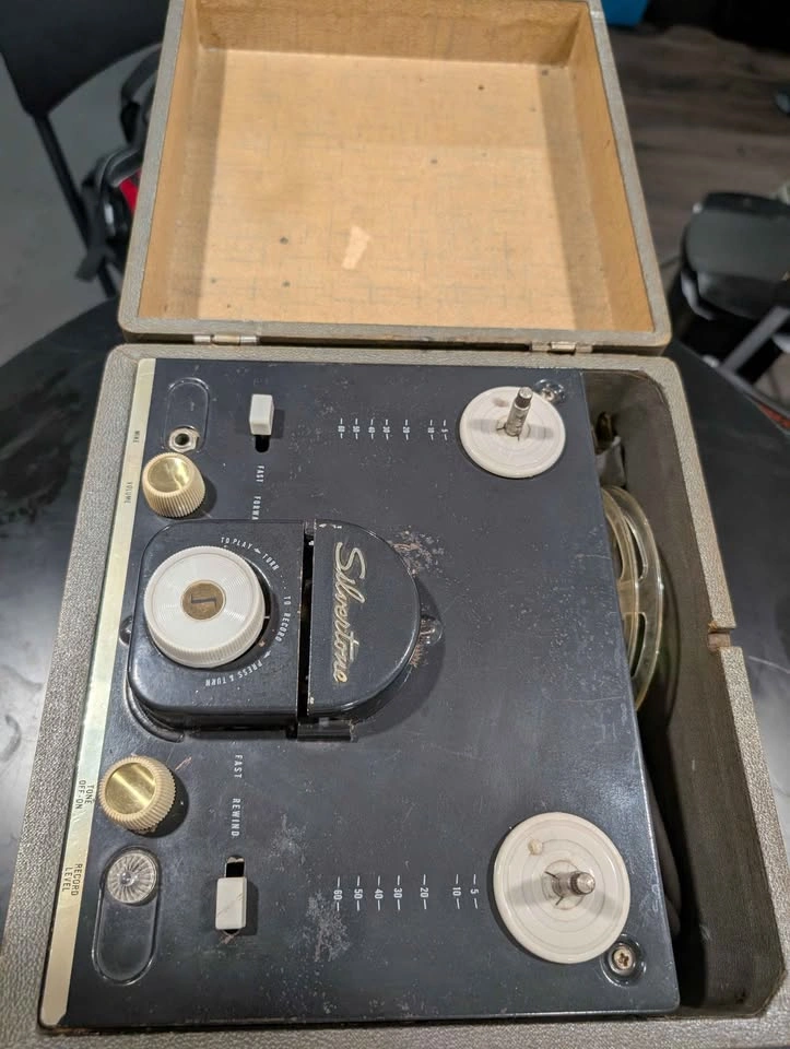 Vintage 1950s Sears Silvertone Reel-to-Reel Tape Recorder - photo 2