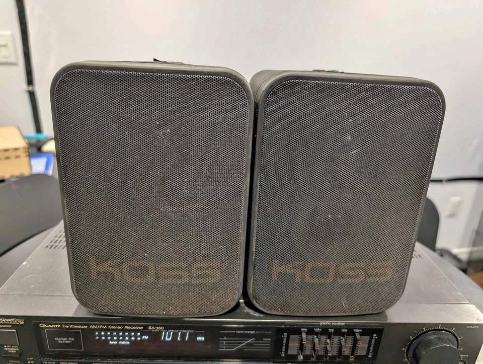 Koss SXM66 Two-Way Indoor/Outdoor Speakers with Mounting Bracket