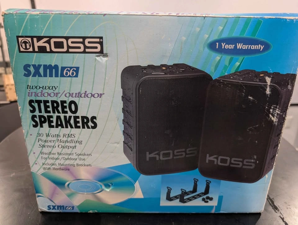 Koss SXM66 Two-Way Indoor/Outdoor Speakers with Mounting Bracket - photo 5