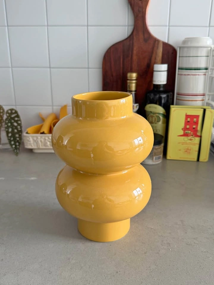 IKEA yellow vase