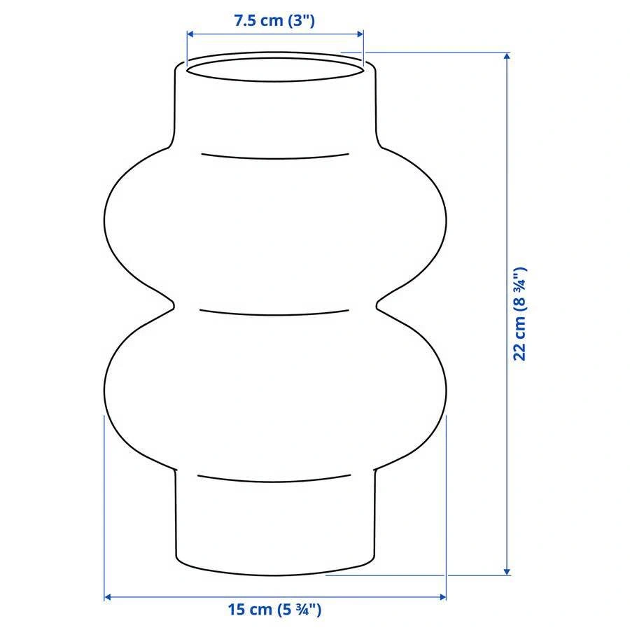 IKEA yellow vase - photo 3