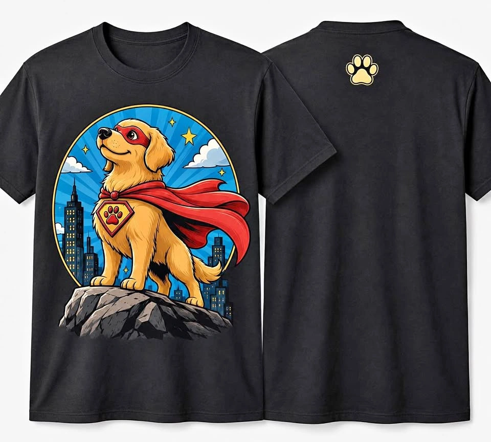 Custom Dog T-shirts