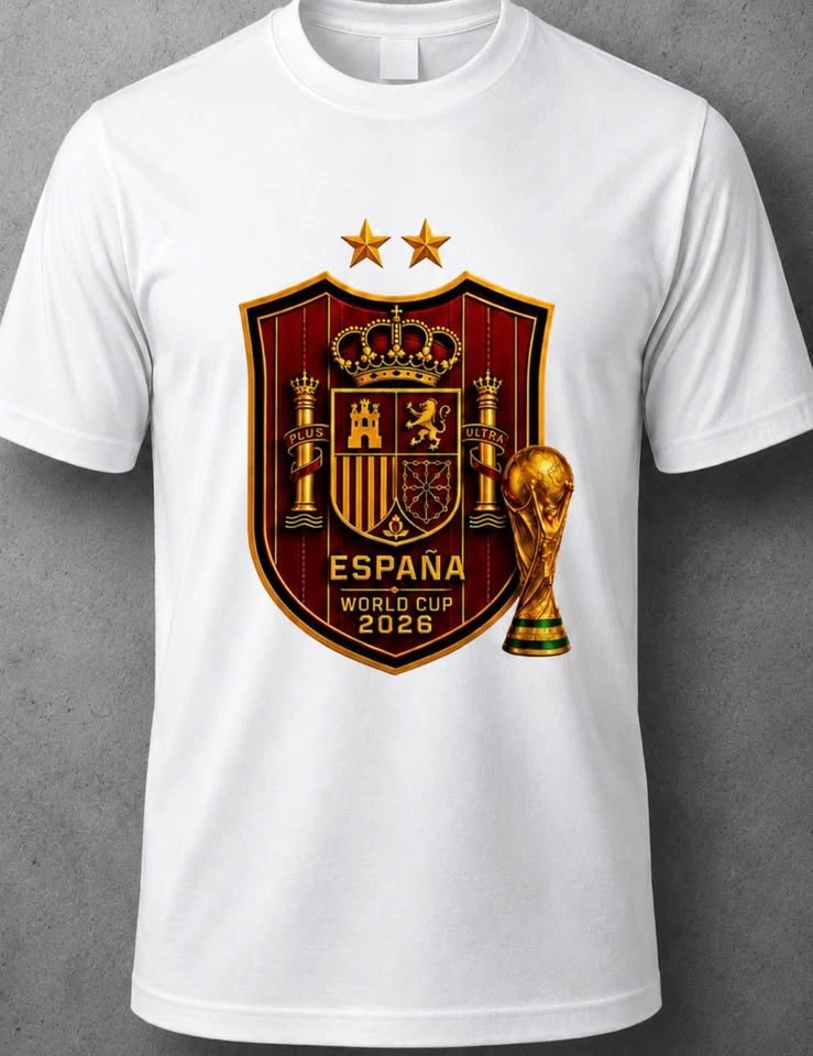 Custom SPAIN/ESPAÑA World Champions T-shirt - photo 2