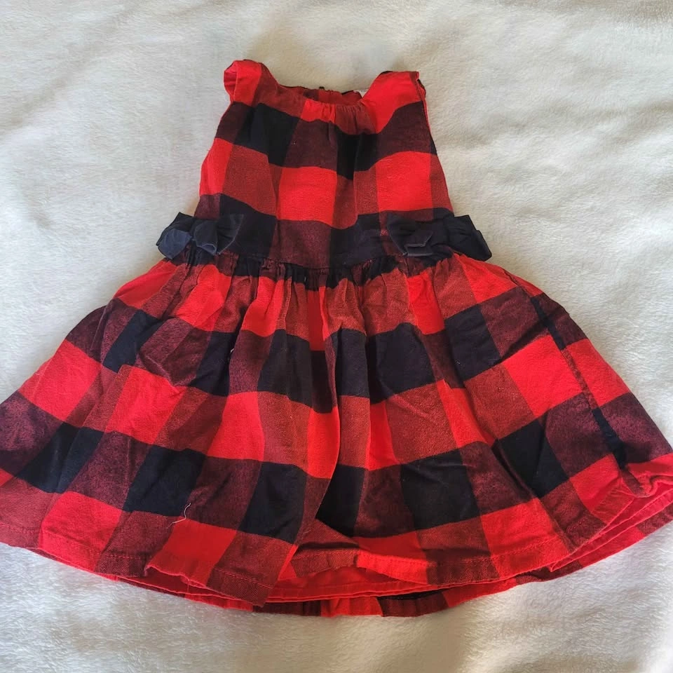 Carter's toddler girl dresses size 24m-set of 3 - photo 4