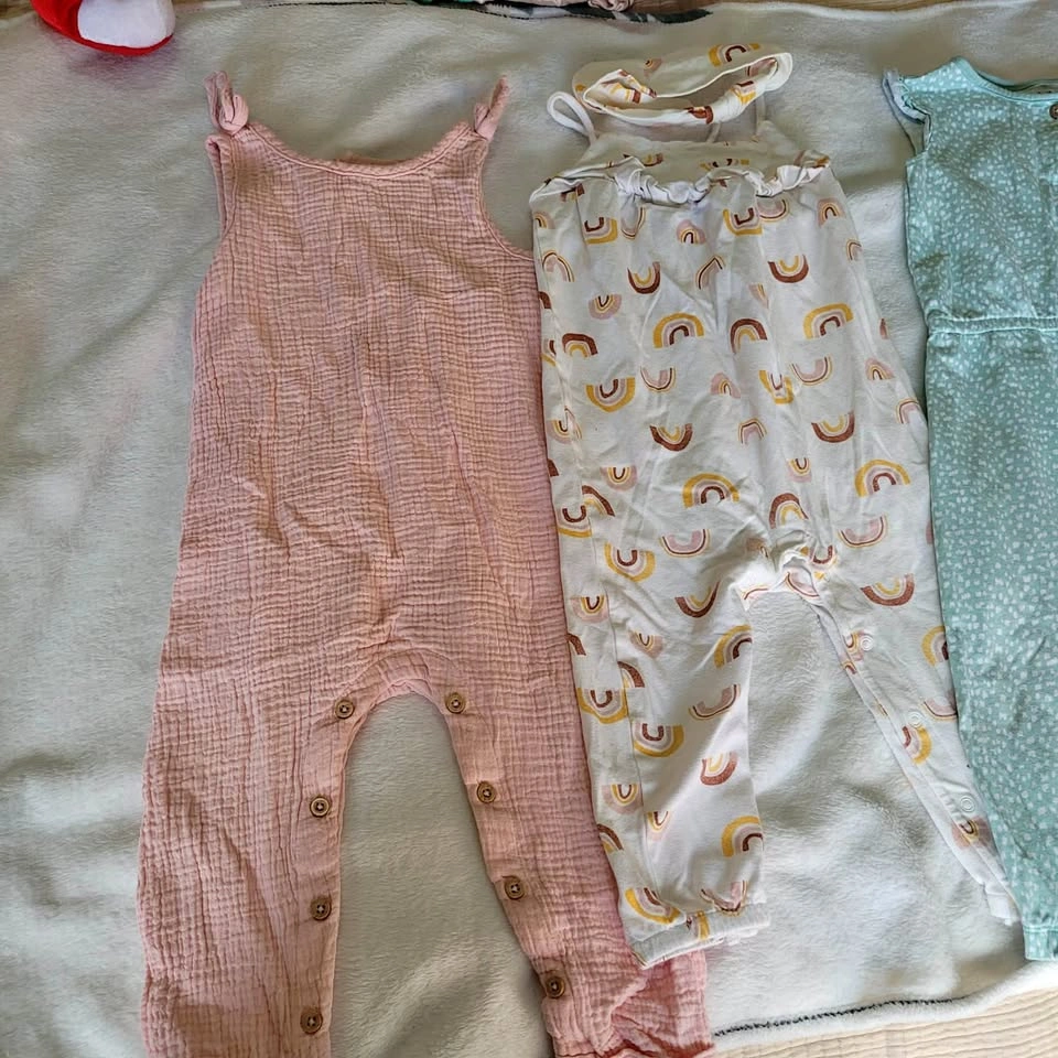 Baby and Carter's Baby Girl Rompers Size 24M