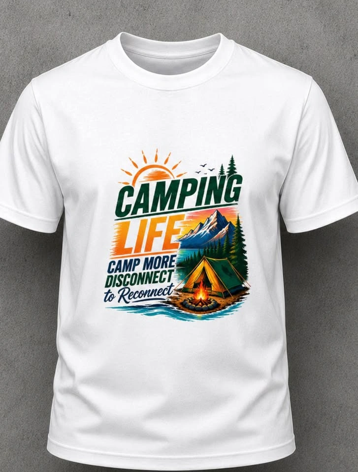 Custom Camping Life Vancouver T-Shirt - photo 3