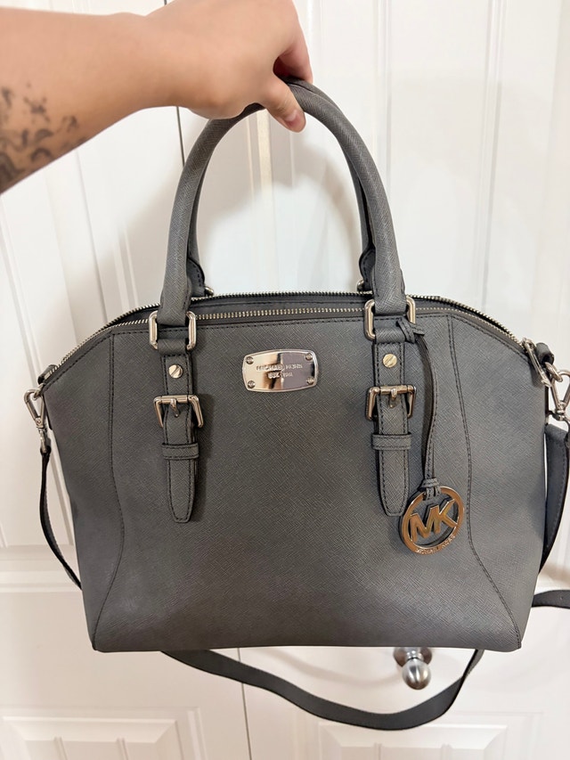 Large Grey Original Michael Kors Bag