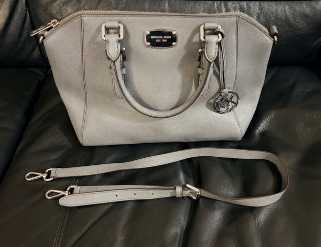 Large Grey Original Michael Kors Bag - photo 5