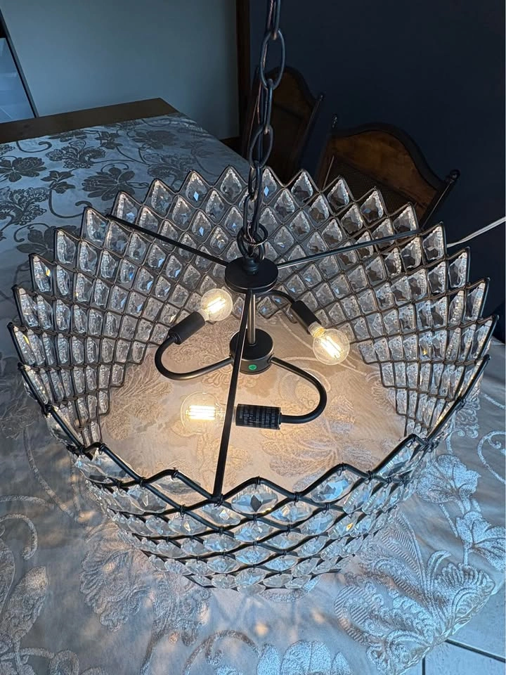 Pottery Barn Arden 20” Crystal Chandelier - photo 4