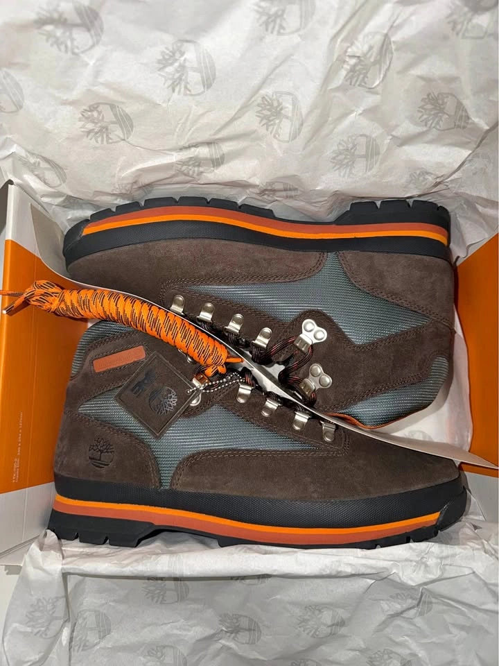 New Timberland x American Eagle Men Leather Boots Size 12