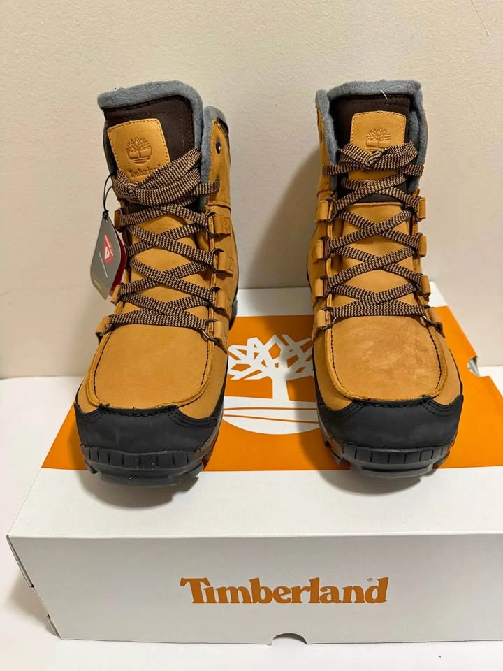 Men Timberland Insulated Leather Winter Boots (Sizes 9-12)