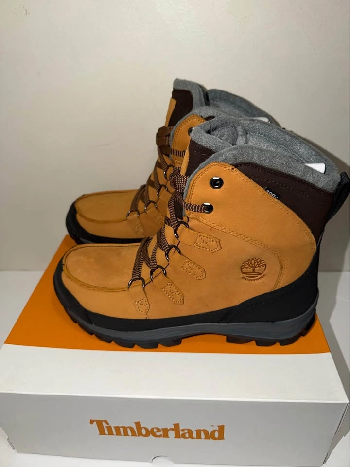 Men Timberland Insulated Leather Winter Boots (Sizes 9-12) - photo 2