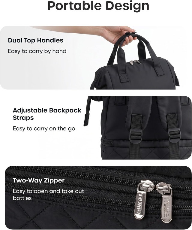 Nuliie Portable Bag for Work, Travel and Daily Use - photo 5