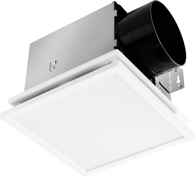 Tech Drive Bathroom Exhaust Fan with Light - 150 CFM