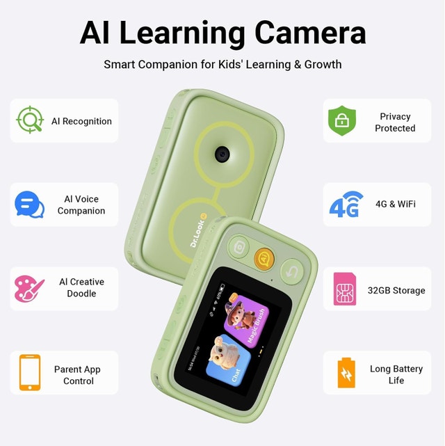 Kids AI Learning Camera, STEM Learning Toy - photo 2