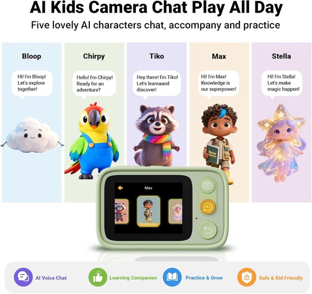 Kids AI Learning Camera, STEM Learning Toy - photo 4